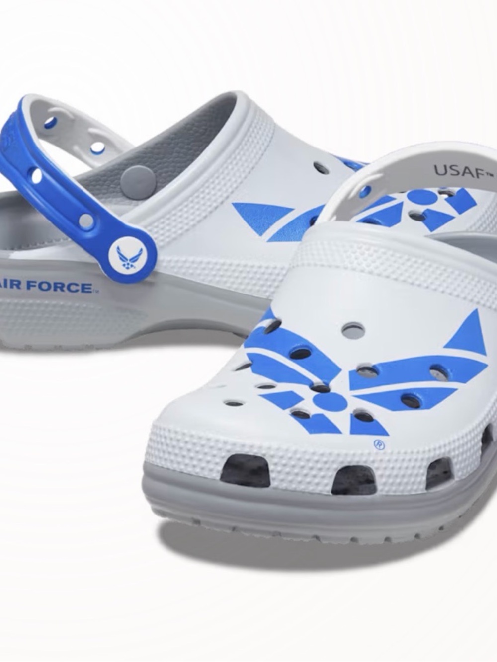 Classic US Air Force Crocs NWT - Picture 10 of 11